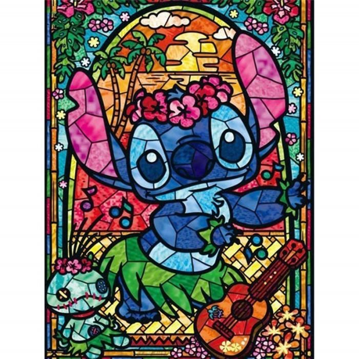 Kit Peinture Diamant 5D Feuille D'Érable & Hérisson - 30x40 Cm, Loisir Créatif Adultes/Enfants - DIY Déco Murale