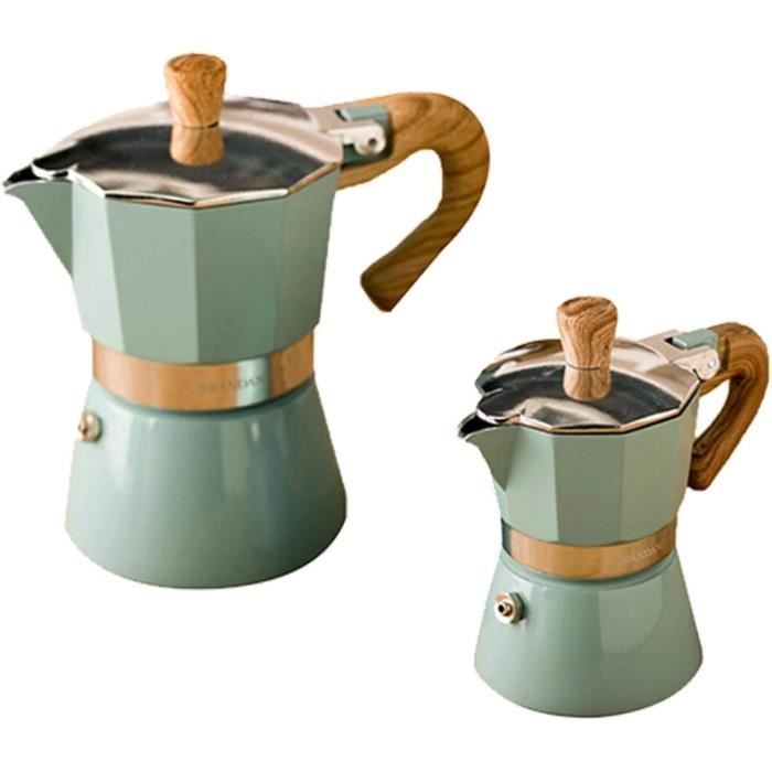 Cafetière Moka Expresso Italienne Vintage Caffè Rapid - Aluminium 2 Tasses - Années 70