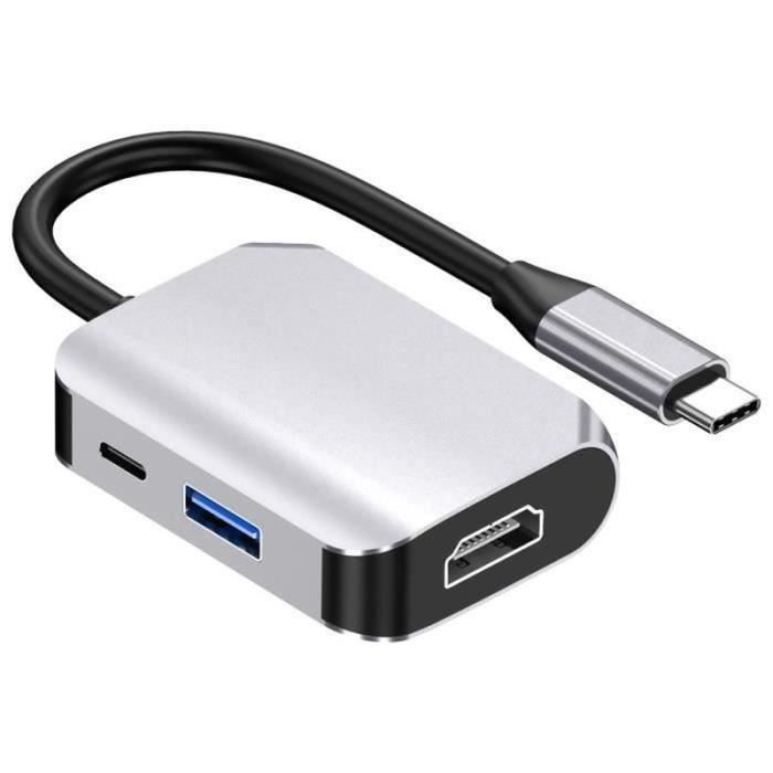 Convertisseur USB A male vers USB-C femelle TYPE C connecteur macbook apple  usbc - Cdiscount Informatique