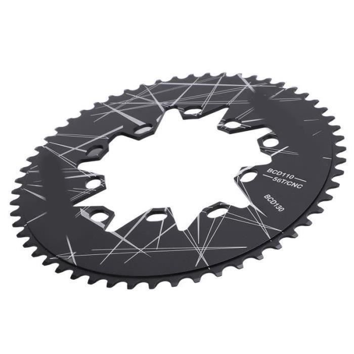 Pignon Plateau BMX 23T Coalition CNC - Alliage Noir - Pour Une Transmission Au Top !