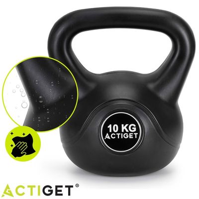 Ensemble De Kettlebells InTheMarket – Poids En Caoutchouc (4 à 28 Kg) Avec Poignée Ergo Antidérapante, Pour CrossFit Et Muscu à La Maison