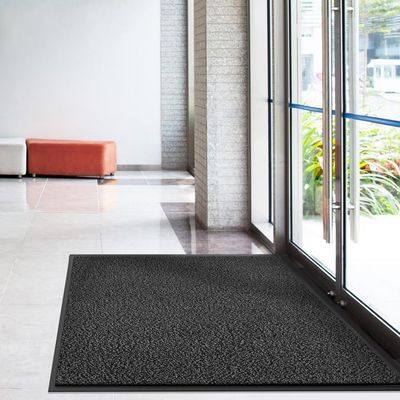 Tapis De Noël Antidérapant - Motif Festif, Pour Porte, Salon, Cuisine (rouge, 40x60 Cm)