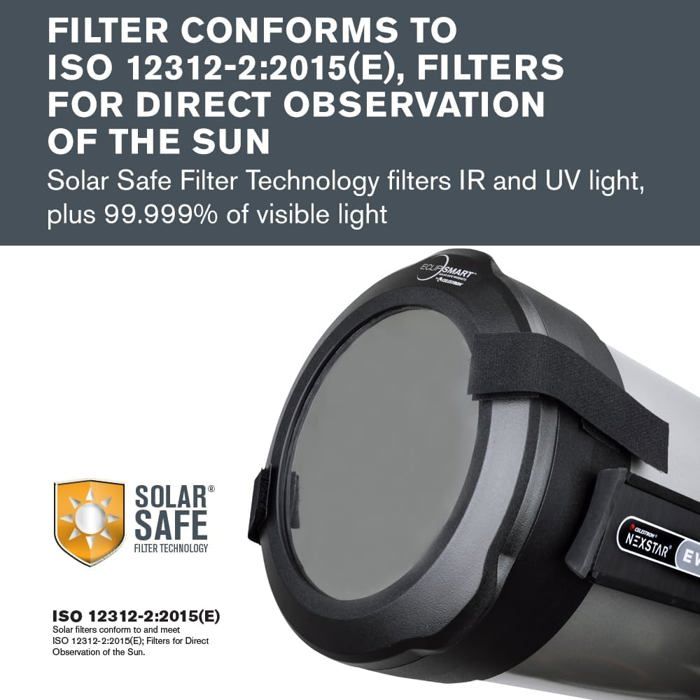 Filtre solaire Celestron EclipSmart - 8 SCT et EdgeHD (94244) - Telescopes & Ac Filtre solaire Celestron EclipSmart - 8 SCT et EdgeHD (94244) - Telescopes & Ac