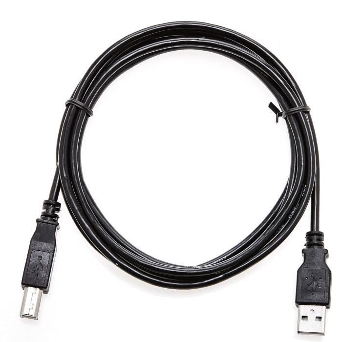 Câble USB 2.0 A vers Mini B de 2 m - Cordon USB A vers USB Mini B - M/M (USB2HABM2M