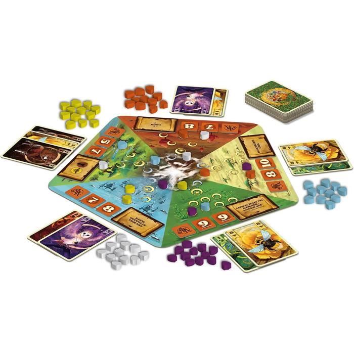 Game Factory 646286 Animal Kingdoms Jeu de societe pour Amis et Famille Jeu de Tactiques pour
