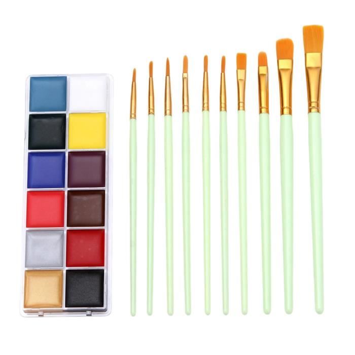 Visage Peinture des Crayons 28 Couleurs Visage Kits de Maquillage Halloween  pour Visage Sûr, et Non-Toxique Professionnel Maquillage - Cdiscount Jeux -  Jouets
