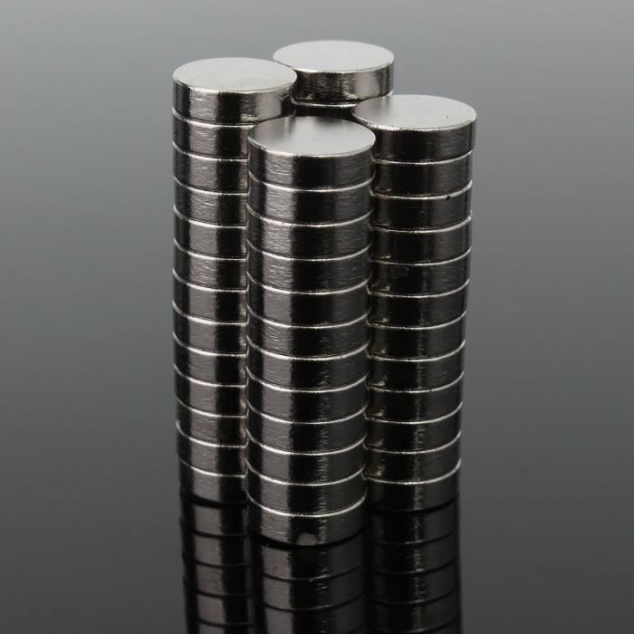 5 Aimants Néodyme Bloc 18x10x5mm Nickelés - Force D'Adhérence ~5.5kg, Extra Forts | Pour Tableau Magnétique, Atelier, Bricolage