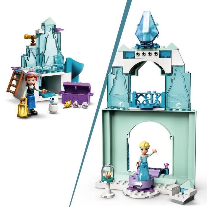 château Reine des Neiges avec lot de jouet