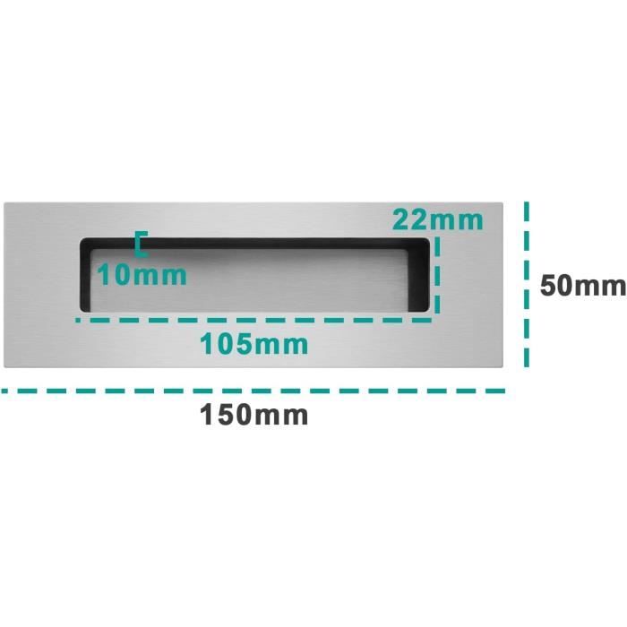 4 Poignées Chromées IKEA 112 Mm Avec Vis – Neuves, Pour Meuble Ou Tiroir