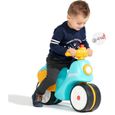 Scooter 1er âge - FALK - Stada - Jaune et bleu - Klaxon manuel - Roues silencieuses - Dès 12 mois - 100% Fabriqué en France-3