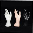 1pc femme mannequin mannequin bijoux bracelet bracelet gants gants affichage modèle blanc-3