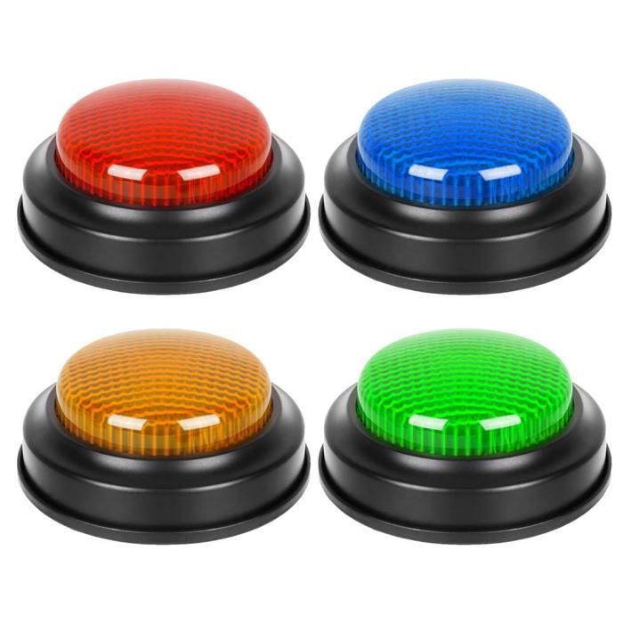 Set de 4 Buzzers TIDUCEL Blind Test Multicolore Interactif — free download