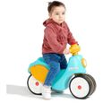 Scooter 1er âge - FALK - Stada - Jaune et bleu - Klaxon manuel - Roues silencieuses - Dès 12 mois - 100% Fabriqué en France-4