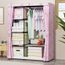 Meuble De Chambre En Tissu Armoire De Vetement Penderie Vetement