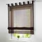 1pc Store Romain Lxh 80x155cm Cafe Rideaux Voilage Raffrollo A