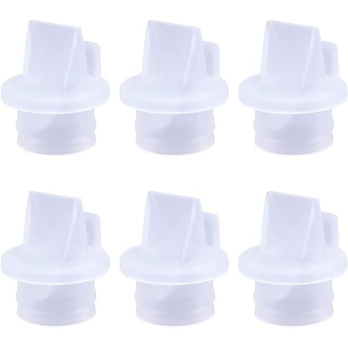Accessoires Tire Lait Vannes A Bec De Canard Pour La Plupart Des Tire Lait Vannes A Bec De Canard En Silicone Remplacables 6pcs Cdiscount Puericulture Eveil Bebe