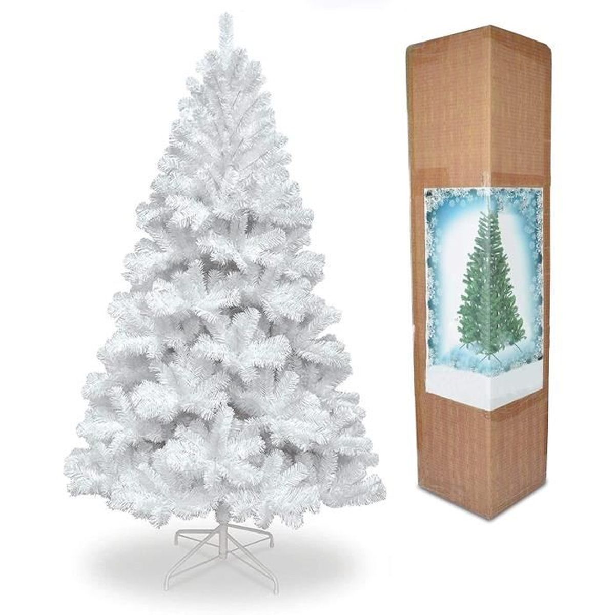 Sapin De Noel Artificiel 1m Sapin Noel Artificiel 1 M 50 Avec Support Cdiscount