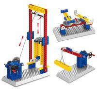 Jouets Éducatifs Pour Enfants Assembling Building Blocks Toys Machines D'ingénierie de Puissance - Ascenseur