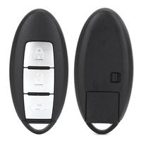 LAN Entrée Sans Clé Smart Car Remote Key 3 Boutons 433Mhz 4A Chip Fits Pour Nissan Qashqai / X-Trail