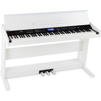 Piano numérique synthétiseur- FunKey DP-88 II - 88 touches à frappe dynamique 360 sons, 160 styles, MIDI In/Out, USB  - Blanc