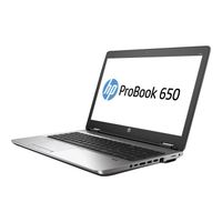 HP ProBook 650 G2 Core i3 8 Go RAM 256 Go SSD 15.6" HD Graphics 520