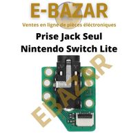 EBAZAR Prise Jack Audio 3,5 mm pour Console Switch Lite HDH‑001 HDH‑HPMJ