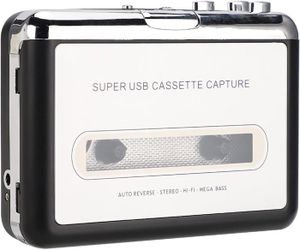 BALADEUR CD - CASSETTE Convertisseur de Cassette en CD Via USB, Lecteur d