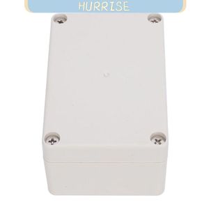 Boîte De Jonction ABS Grise 120x120x90 Mm - Pour Projet électronique DIY, Neuf Avec Vis