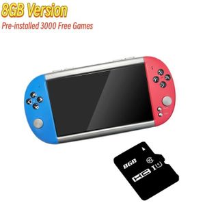 CONSOLE PSP 8 Go - Console de jeu rétro portable, grand écran 
