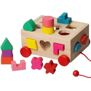 Cube bois forme enfants montessori - Cdiscount