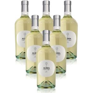 VIN BLANC Alísia Pinot Gris IGT vin blanc italien 6 bouteile