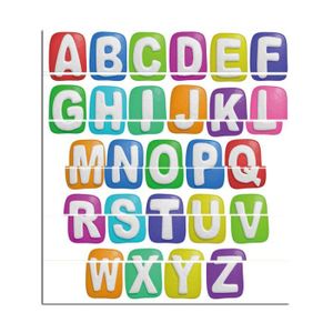 Lettres Alphabet Adhesives Achat Vente Pas Cher