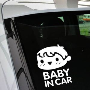 DÉCORATION VÉHICULE Lettres de bébé dans la voiture type signe de sécu