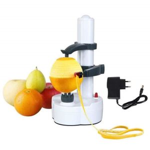 Eplucheur Electrique Avec Adaptateur Multifonction Cuisine Automatique Epluche Pour Pommes De Terre Fruits Et Legumes Blanc Achat Vente Eplucheur Electrique Cdiscount