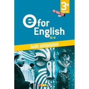 E For English Achat Vente Pas Cher