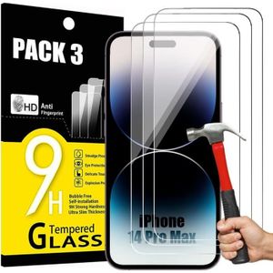 MW Verre Easy glass Case Friendly pour iPhone 14 Pro Max - Protection écran  - LDLC