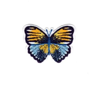 Écusson patche Papillon butterfly mauve patch transfert thermocollant 