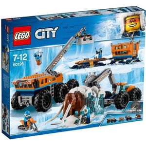 ASSEMBLAGE CONSTRUCTION LEGO® City 60195 La Base Arctique d'Exploration