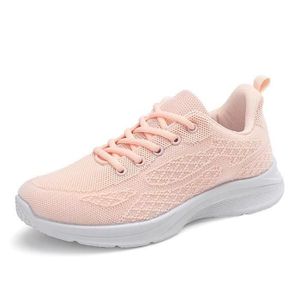 BASKET Chaussures pour femmes - AUTREMENT - Sneakers Fitness - Maille respirante - Semelle rose