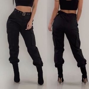 Pantalon cargo militaire noir Clearance