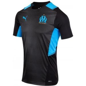 MAILLOT DE FOOTBALL - T-SHIRT DE FOOTBALL - POLO DE FOOTBALL Maillot Foot Pre match OM Marseille 2022 Adulte