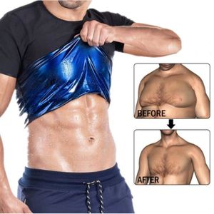 TOP DE SUDATION Debardeur de Sudation Gilet Minceur Homme Femme T-Shirt Manche Courte Sport Gainant Sauna Extensible Body Shaperwear