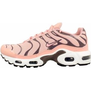 BASKET Chaussures Enfant NIKE Air Max Plus Rose - Lacets - Synthétique