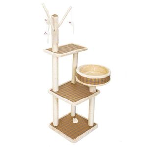 Arbre A Chat Bois Flotte Cdiscount