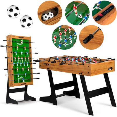 Table Baby Foot Enfant GOPLUS Baby-Foot Enfant & Adulte – Table De Foot 122 X 61 X 79 Cm, 22 Joueurs, 2 Balles Liège, Compteurs Score, Poignées Ergonomiques – Idéal Famille & Amis Table Baby Foot Enfant GOPLUS Baby-Foot Enfant & Adulte – Table De Foot 122 X 61 X 79 Cm, 22 Joueurs, 2 Balles Liège, Compteurs Score, Poignées Ergonomiques – Idéal Famille & Amis