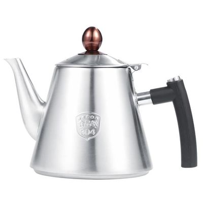 Théière Olympia Avec Infuseur Acier Inoxydable 2,5L - Airpot Isotherme Argenté