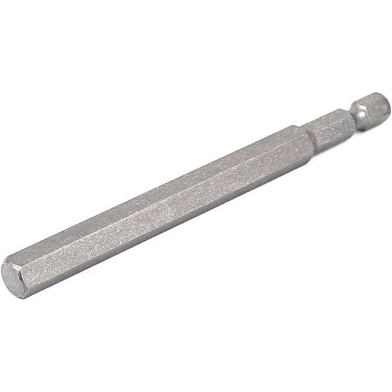 Lot De 3 Pierres Abrasives Montées Grain 80 – Tige 1/9" (2,35 Mm), Tête 1/4" (6 Mm), Pour Meulage Et Polissage