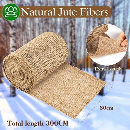 GLFLOW Rouleau De Bandage De Protection En Toile De Jute