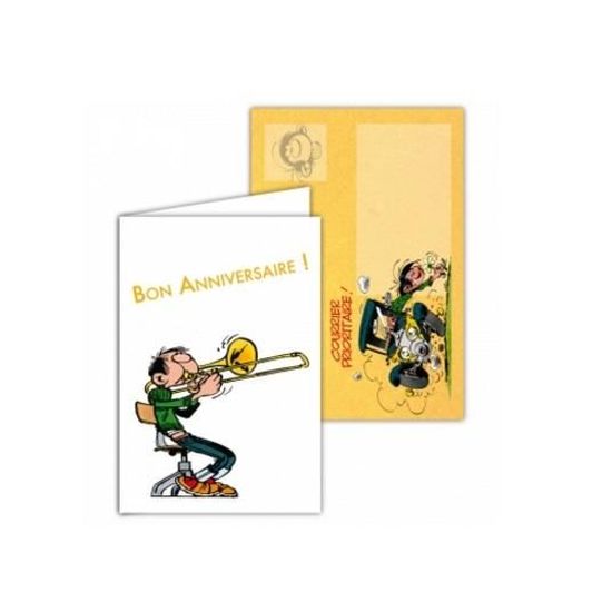 Gaston Lagaffe Carte Bon Anniversaire Musique Format 12x17 Cdiscount Beaux Arts Et Loisirs Creatifs Gaston Lagaffe Carte Bon Anniversaire Musique Format 12x17 Cdiscount Beaux Arts Et Loisirs Creatifs