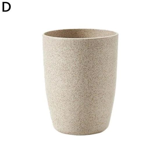 Tasse En Paille De Blé En Acier Inoxydable Flacons Thermiques Isolation Eau Café Jus Lait Tasse En Paille De Blé [Bleu Nordique